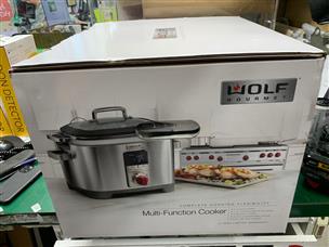 Wolf Gourmet WGSC100S Programmable Multi Function Cooker With